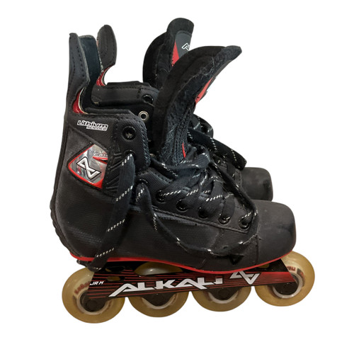 Vist Large View of Product Image Which is Used Alkali LITHIUM SCIENCE Junior Rec Fitness Skates Black Junior 04