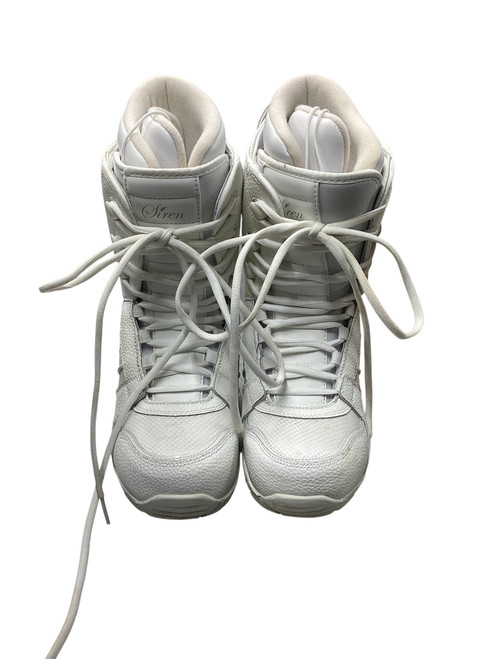 Vist Large View of Product Image Which is Used SIREN Womens Snowboard Boots White Senior 8