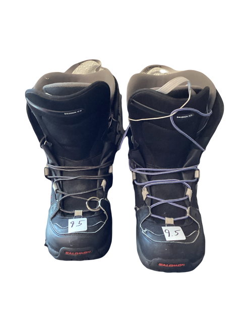 Used Salomon DIALOGUE Mens Snowboard Boots Black Senior 9.5 11642-S000133181 Vist Large View of Product Image Which is Used Salomon DIALOGUE Mens Snowboard Boots Black Senior 9.5