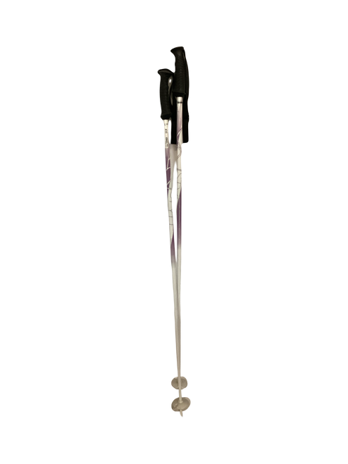 Vist Large View of Product Image Which is Used K2 POLES Womens DH Ski Pole White 115 cm / 46 in