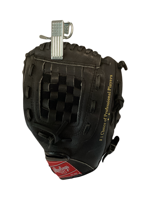 Vist Large View of Product Image Which is Used Rawlings KEN GRIFFY JR BB/SB Glove RH Throw Black 9 1/2"