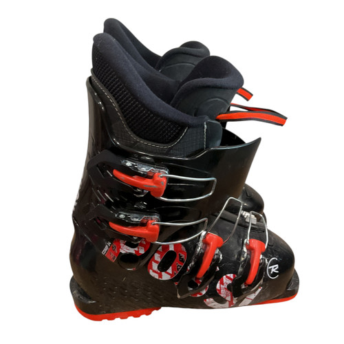 Vist Large View of Product Image Which is Used Rossignol ROSSI COMP J4 Womens DH Ski Boot Black 225 MP - J04.5 - W5.5