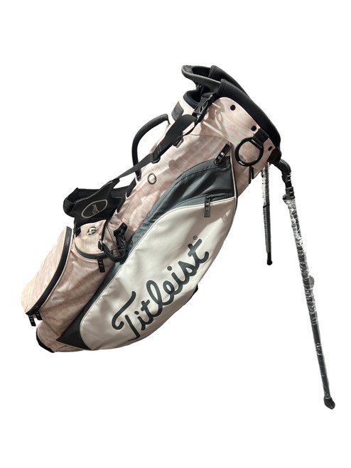 Vist Large View of Product Image Which is Used Titleist GOLF BAG Womens Stand Bag White