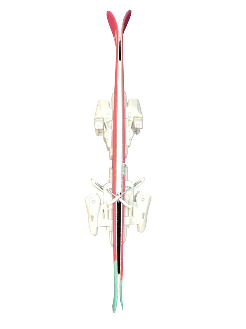 Vist Large View of Product Image Which is Used Elan LIL MAGIC Girls DH Ski/Binding Pink 90 cm