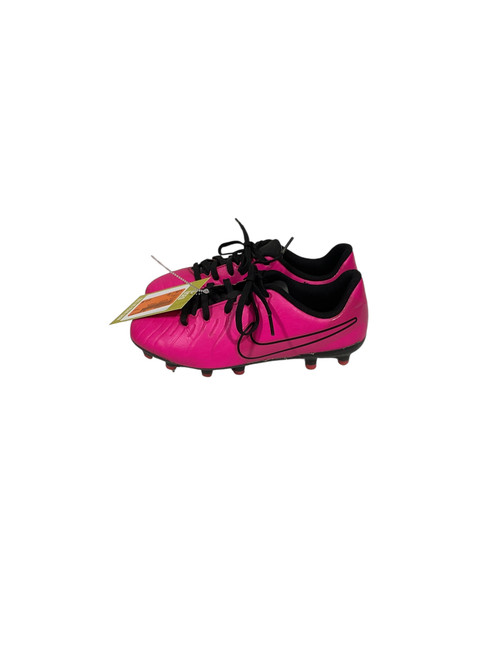 Vist Large View of Product Image Which is Used Nike Soccer Cleats Pink Junior 02