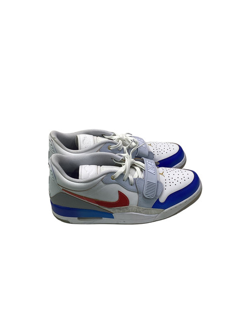 Vist Large View of Product Image Which is Used Jordan AIR LEGACY 312 LOW WHITE/UNIVERSITY RED Basketball Shoes M White Senior 13