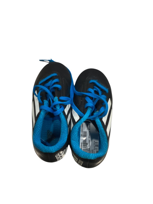 Vist Large View of Product Image Which is Used Adidas Soccer Cleats Royal Blue Youth 10.5