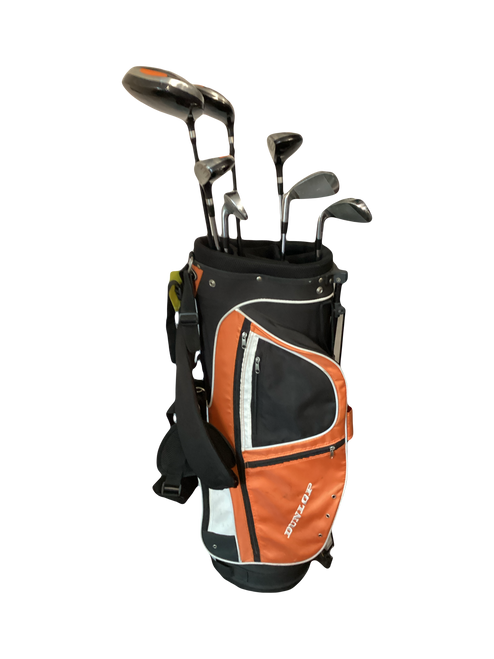 Used Dunlop TIZ Jr Package Set RH Orange 7 Piece 11642-S000133227 Vist Large View of Product Image Which is Used Dunlop TIZ Jr Package Set RH Orange 7 Piece