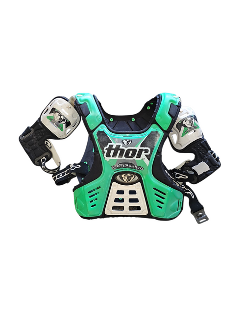 Vist Large View of Product Image Which is Used Thor SCATTERSHIELD CHEST PRO Adult Top Green MD