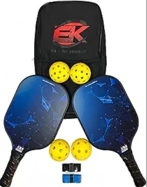 Vist Large View of Product Image Which is New EK PICKLEBALL STARTER SET
