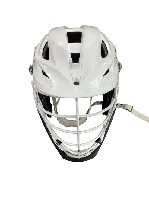 Vist Large View of Product Image Which is Used Cascade S Lacrosse Helmet White One Size