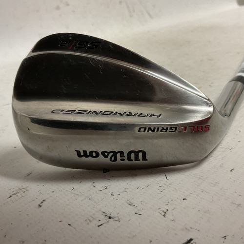 Vist Large View of Product Image Which is Used Wilson HARMONIZED SOLE GRIND Golf Wedge Mens LH 56 Degree