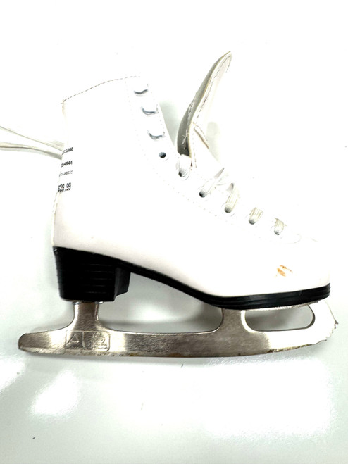 Vist Large View of Product Image Which is Used DBX CLASSIC Girls Figure Skate White Youth 12.0