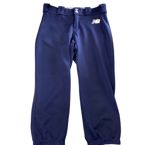 Vist Large View of Product Image Which is Used New Balance BASEBALL PANTS BB/SB Pant Mens Navy Blue SM