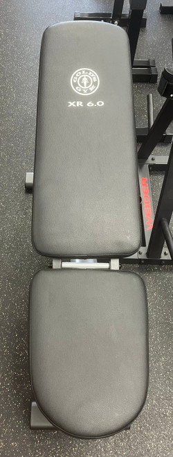 Vist Large View of Product Image Which is Used Golds Gym XR 6.0 FID Bench