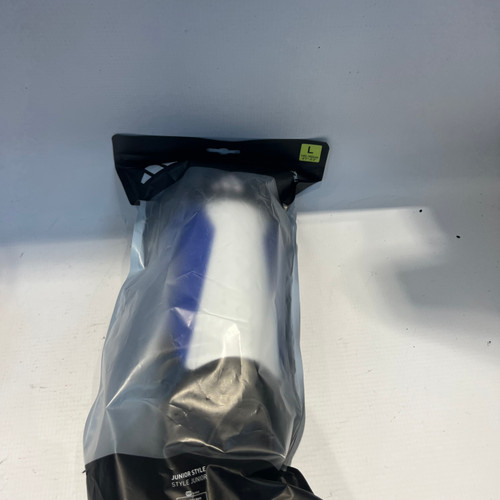 Vist Large View of Product Image Which is Used Adidas Soccer Shin Guards Junior Royal Blue LG
