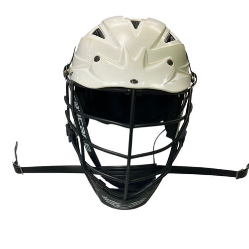 Vist Large View of Product Image Which is Used Cascade CPV-R Lacrosse Helmet White S/M