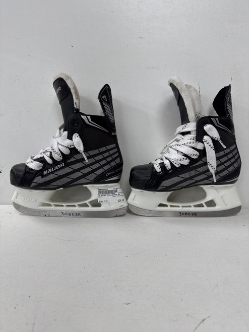 Vist Large View of Product Image Which is Used Bauer CHALLENGER Junior Hockey Skate Junior 01