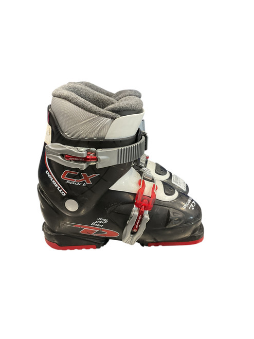 Vist Large View of Product Image Which is Used Dalbello CX SPORT 21.5 Boys DH Ski Boot Black 215 MP - J03
