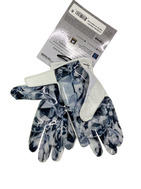 Vist Large View of Product Image Which is Used Cutters YOUTH S/M NEW WHITE FB Gloves White S/M