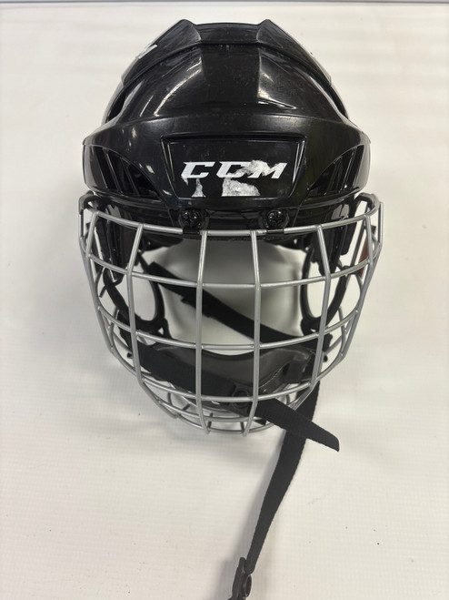 Vist Large View of Product Image Which is Used CCM FL40 HOCKEY HELMET Helmet Cage Combo Black MD