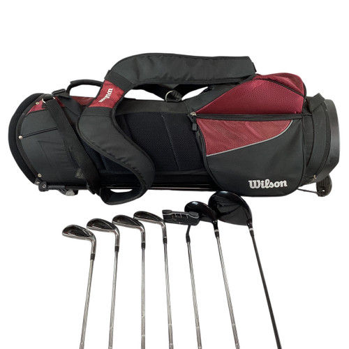 Vist Large View of Product Image Which is Used Wilson KNETIC Mens Starter Set RH 8 Piece
