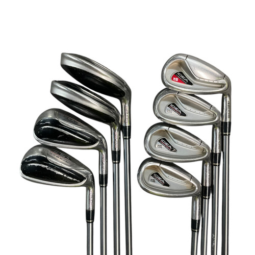 Vist Large View of Product Image Which is Used Adams Golf IDEA HYBRID A2 OS Mens Iron Set RH 4I-SW **8 Iron has Different Shaft**