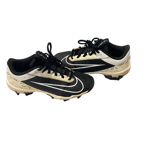 Vist Large View of Product Image Which is Used Nike VAPOR BB/SB Cleats Black And White Junior 03