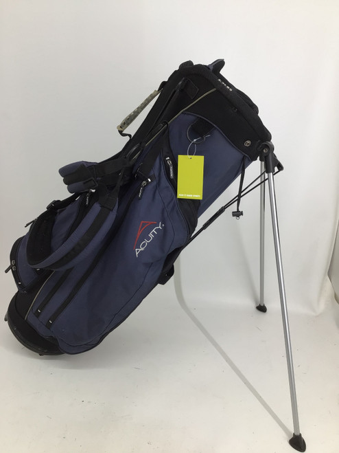 Vist Large View of Product Image Which is Used Acuity ACUITY 8 WAY STAND BAG Mens Stand Bag Black