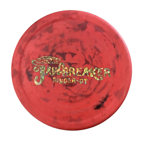 Vist Large View of Product Image Which is Used Discraft JAWBREAKER RINGER-GT Disc Golf Putter Pink