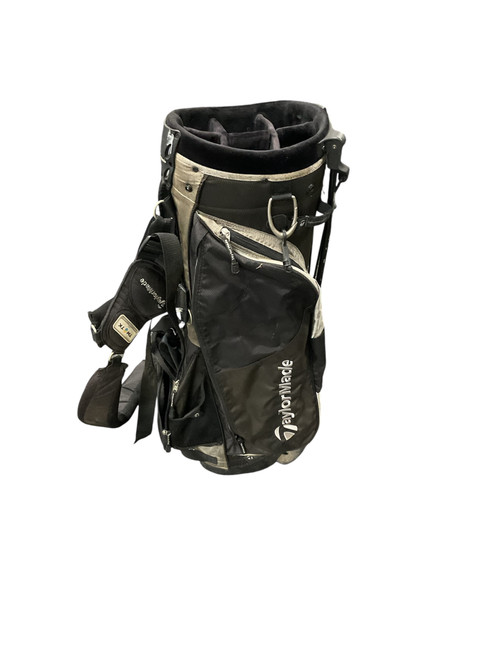 Vist Large View of Product Image Which is Used Taylormade TAYLORMADE GOLF BAG Mens Stand Bag Brown And Black