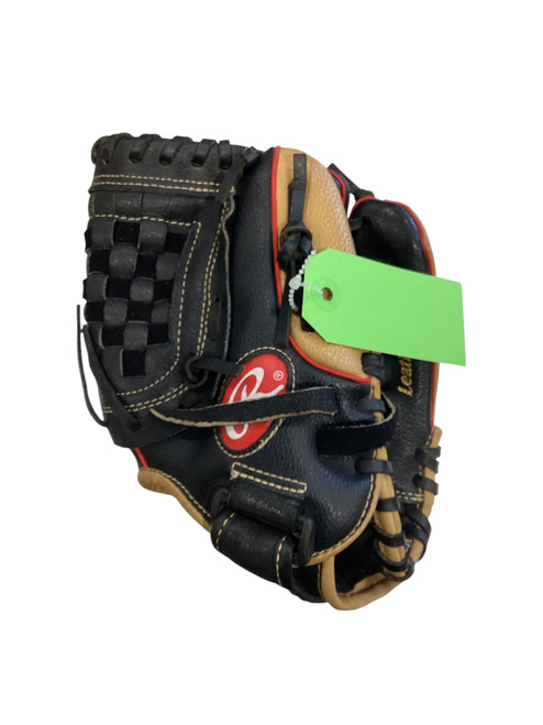 Vist Large View of Product Image Which is Used Rawlings PLAYMAKER SERIES BB/SB Glove RH Throw Black 10 1/2"
