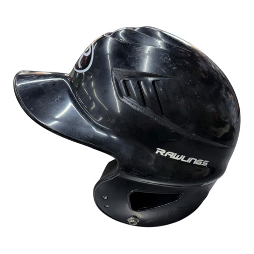 Vist Large View of Product Image Which is Used Rawlings RCFH Batting Helmet No Mask Black MD