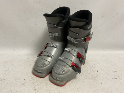 Vist Large View of Product Image Which is Used Alpina J3 Boys DH Ski Boot Grey 235 MP - J05.5 - W06.5