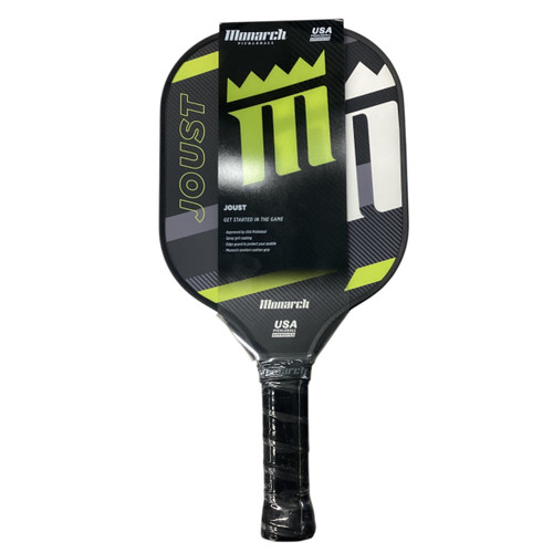 Vist Large View of Product Image Which is Used MONARCH JOUST PADDLE Pickleball Racquet Black