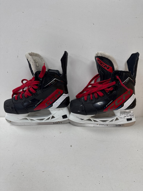 Vist Large View of Product Image Which is Used CCM JETSPEED FT670 Junior Hockey Skate Junior 02 (new= $200)