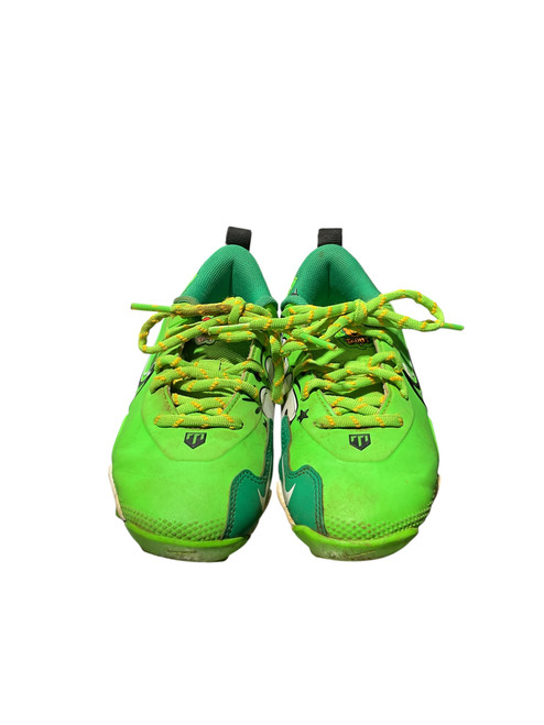 Vist Large View of Product Image Which is Used Nike MIKE TROUT BB/SB Cleats Green Youth 13.0