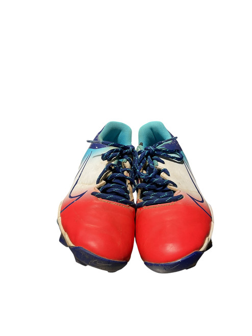 Vist Large View of Product Image Which is Used Nike DIAMOND BASEBALL BB/SB Cleats White/Red/Navy Senior 5.5