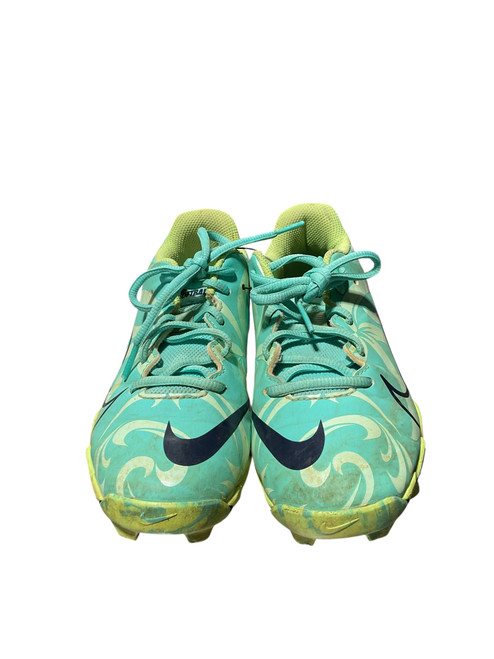 Vist Large View of Product Image Which is Used Nike FAST FLEX BB/SB Cleats Teal Junior 03