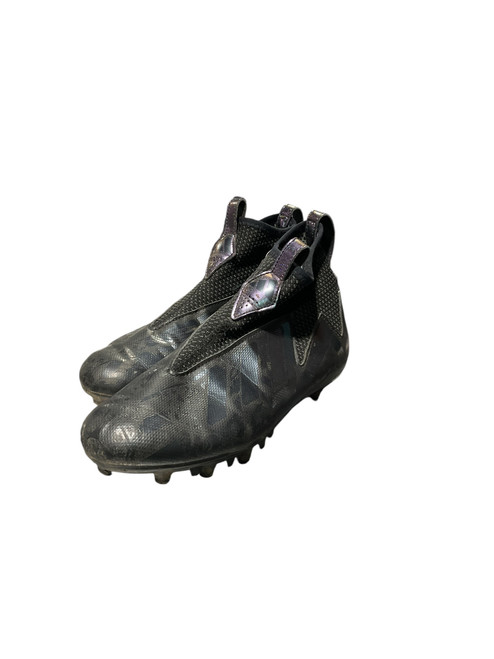 Vist Large View of Product Image Which is Used Adidas Adult FB Cleats Black Senior 5.5