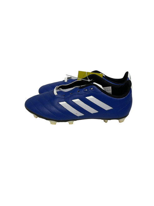 Vist Large View of Product Image Which is Used Adidas Soccer Cleats Royal Blue Junior 04.5