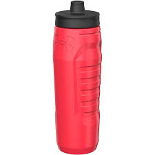 Vist Large View of Product Image Which is New UA32oz Sideline Squeez Red