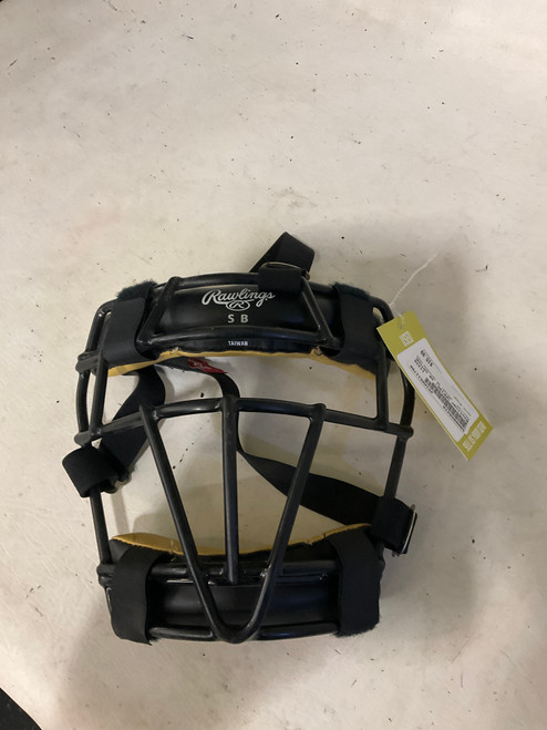 Vist Large View of Product Image Which is Used Rawlings UMPIRE/ SB CATCHERS MASK Catchers Mask Black