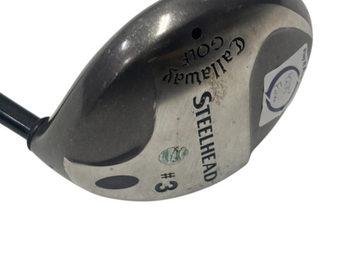 Vist Large View of Product Image Which is Used Callaway BIG BERTHA STEELHEAD Mens Fairway Wood RH 3 Wood 42.75" w/ Firm Flex Shaft