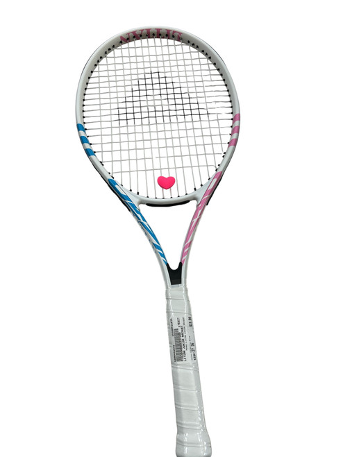Vist Large View of Product Image Which is Used LITIAN JUNIOR RACQUET Junior Tennis Racquet Carolina Blue 27"