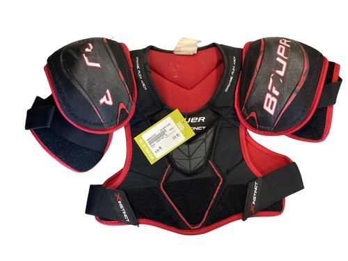 Vist Large View of Product Image Which is Used Bauer XINSTINCT Youth Shoulder Pads MD