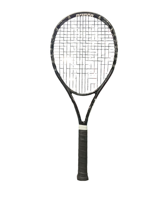 Vist Large View of Product Image Which is Used Prince AIRO HYBRID BLACK Adult Tennis Racquet Black Unknown