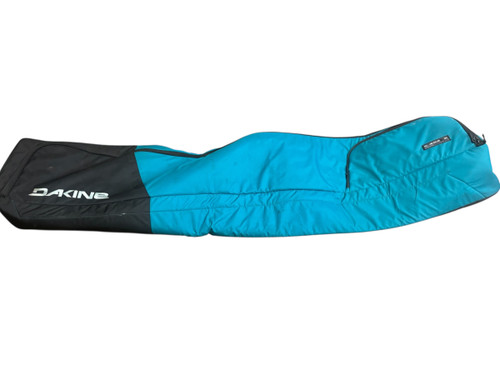 Vist Large View of Product Image Which is Used Dakine Fall Line Roller 190cm Ski Wheeled Bag Teal