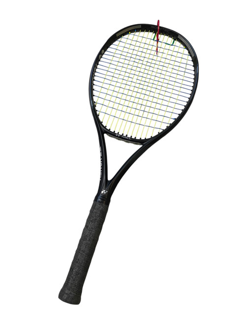 Vist Large View of Product Image Which is Used Yonex EZONE 98 Adult Tennis Racquet Black 4 3/8"