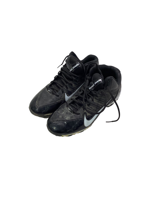 Vist Large View of Product Image Which is Used Nike ALPHA SHARK BB/SB Cleats Black Senior 10.5